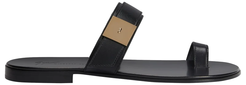 Giuseppe Zanotti, Flavien, Black, Leather, 9.5