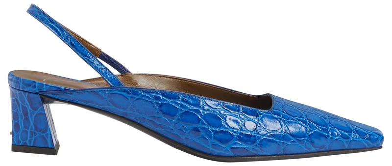 Giuseppe Zanotti, Brendha Sabot 45, Blue, Leather, 4