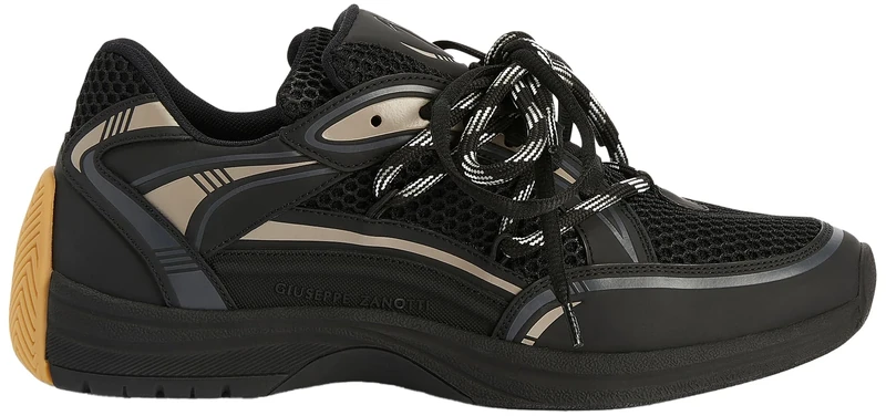 Giuseppe Zanotti, GZ-Trail, Black, Fabric, 9