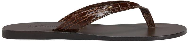 Giuseppe Zanotti, Philemon, Brown, Leather, 10.5
