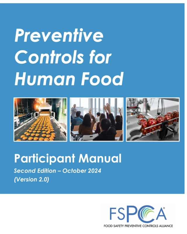 FSPCA Human Food Participant Manual V2.0 - Training Guide