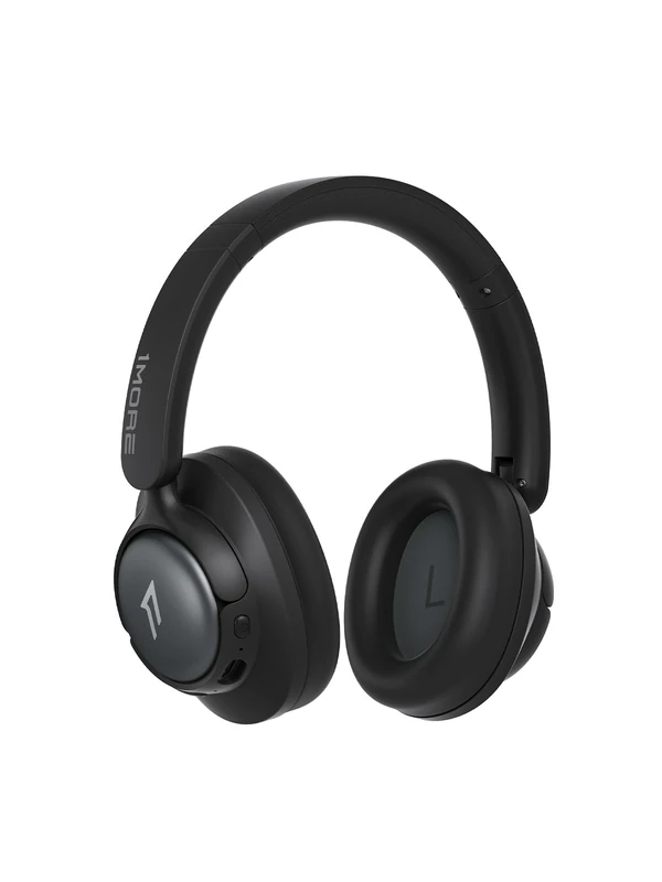 1MORE HQ31 Over-Ear Headphones, Hybrid Active Noise Cancelling Headphones with Hi-Res Audio, 90H Playtime, Foldable Design, Wired Mode Available, Clear Calls, Preset EQ Via App, Multipoint Connection