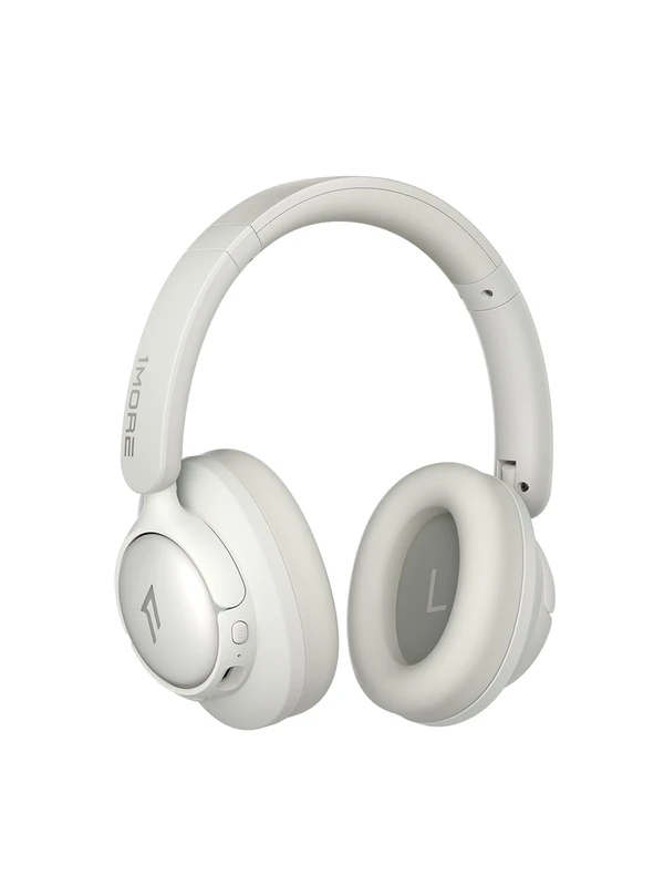 1MORE HQ31 Over-Ear Headphones, Hybrid Active Noise Cancelling Headphones with Hi-Res Audio, 90H Playtime, Foldable Design, Wired Mode Available, Clear Calls, Preset EQ Via App, Multipoint Connection