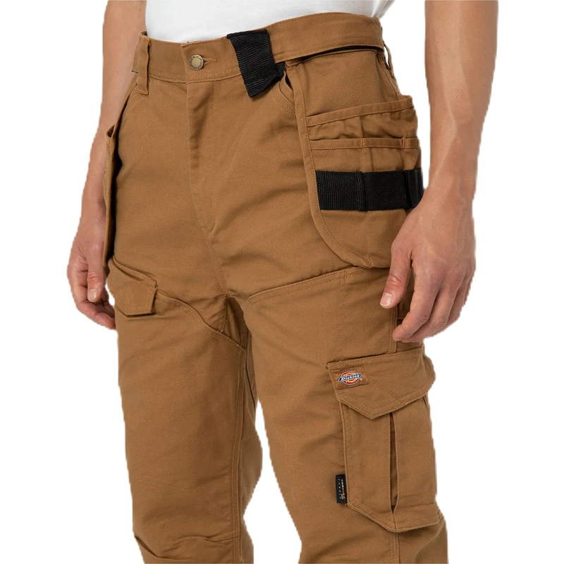 Dickies, TECHDUCK Pant, for Men, One Size, Rinsed Brown Duck