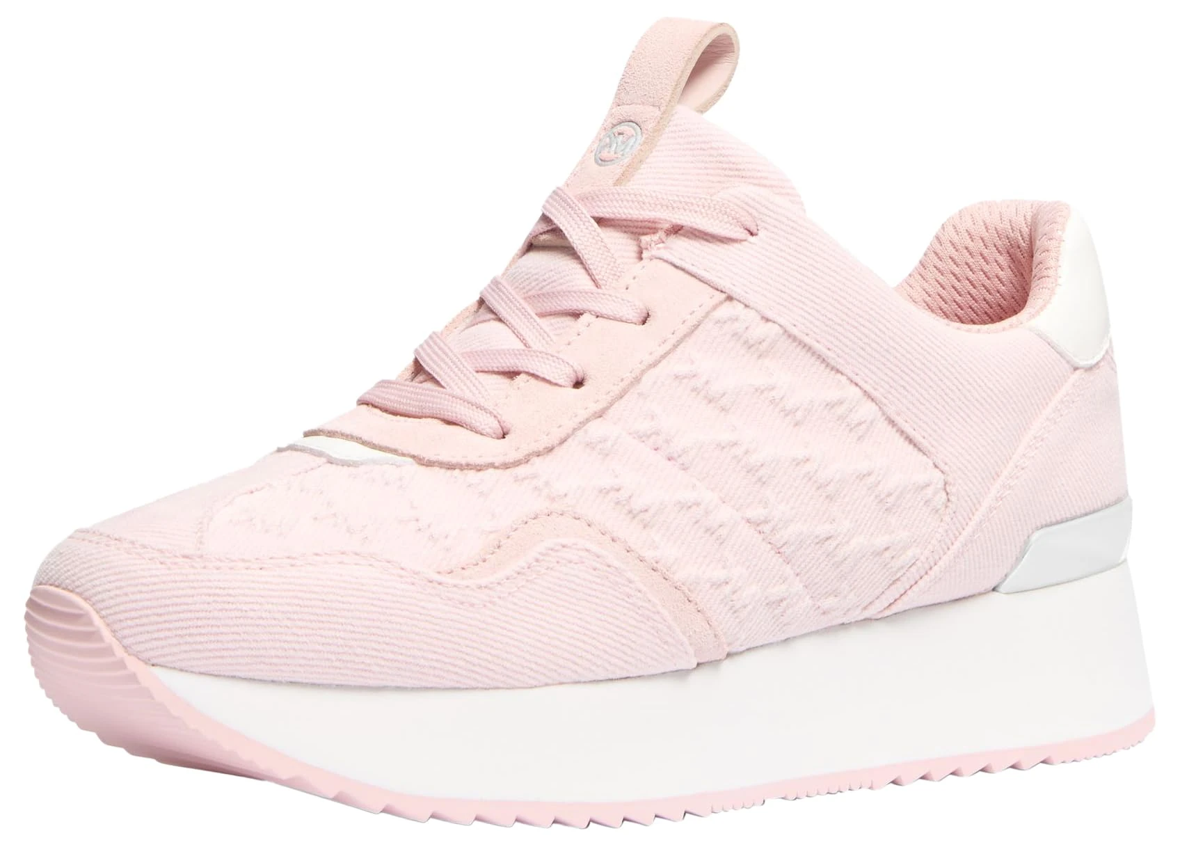 Michael Kors Women's Raina Trainer Sneaker, Rosewater, 8 UK