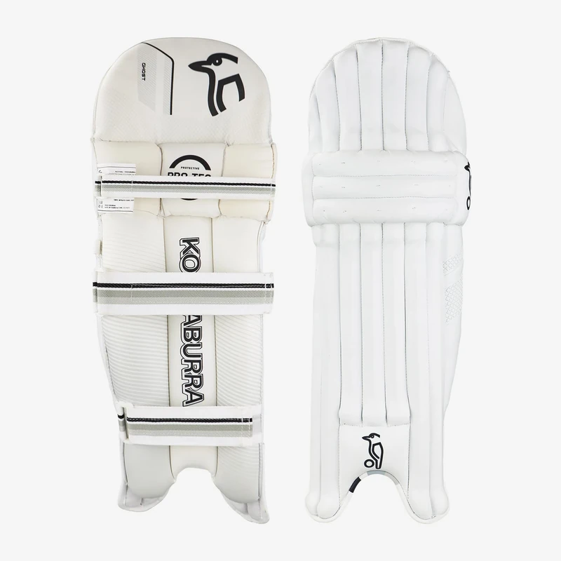 Kookaburra Ghost 5.1 Batting Pads - size Youths Right Hand, White