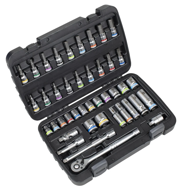 Sealey Premier 3/8" Sq Drive Socket & Socket Bit Set 42pc - AK7915
