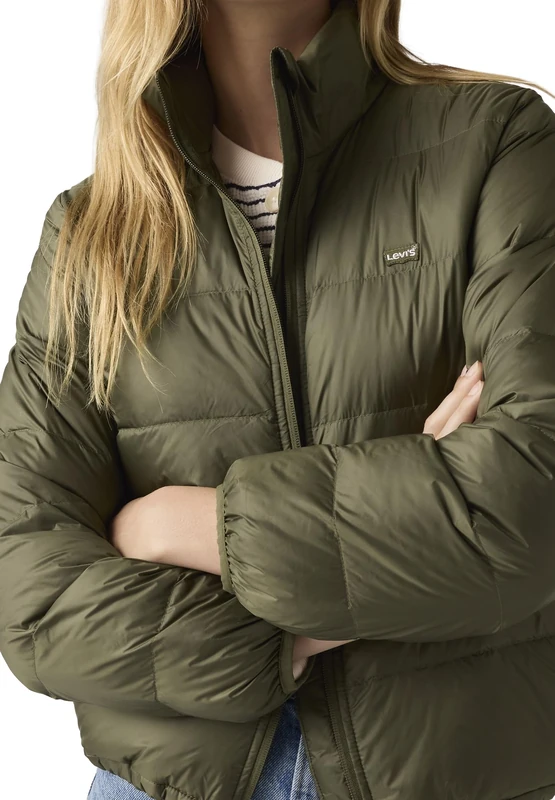 Levi's Women's Willa Down Packable Jacket, Colour Ivy Green, Size S, Green (ivy green), S