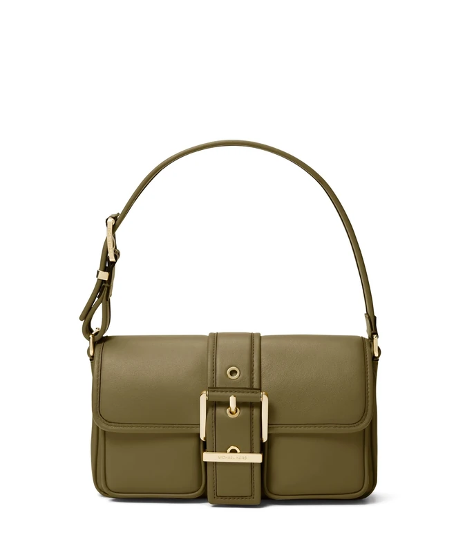 Michael Kors 30S4GBAL2L-367 MD SHLDR Female SAFARI GREEN Size One Size