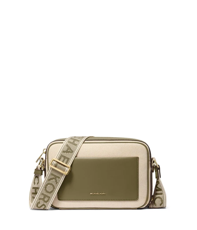 Michael Kors 32S5G5VC9C-367 LG EW PCKT XBODY Female SAFARI GREEN Size One Size