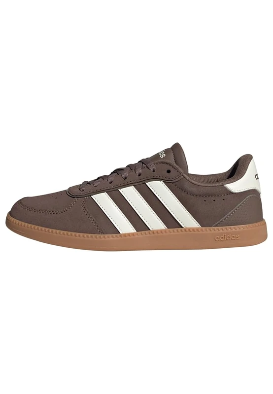 adidas Women's Breaknet Sleek Shoes - Brown - Size 6