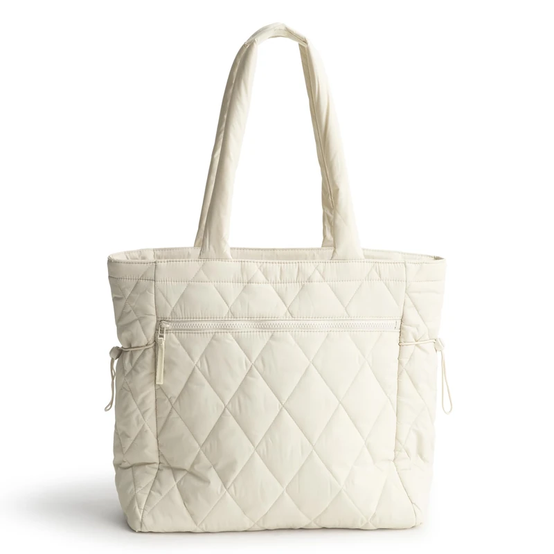 Vera Bradley Featherweight Original Zip Tote, Pumice Stone, One Size