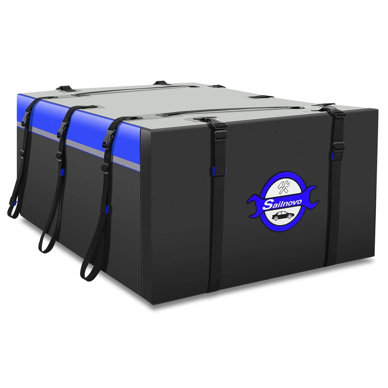 Sailnovo Sailnovo impermeable almohadilla antideslizante de techo de PVC + 6 ganchos de puerta