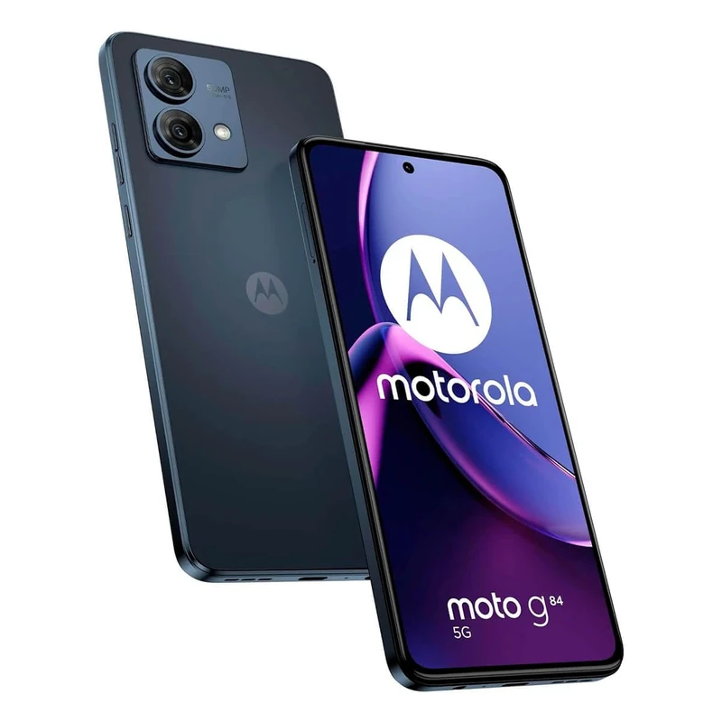 Motorola Moto G84 5G (8GB RAM, 256GB Storage) | 50MP Dual Camera | 6.5" P-OLED 120Hz Display | 5000mAh Battery | IP54 Dust/Splash Resistant (Midnight Blue)