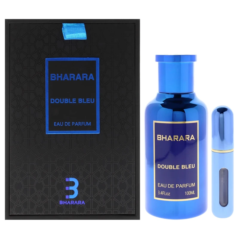 Double Bleu by Bharara for Men - 3.4 oz EDP Spray