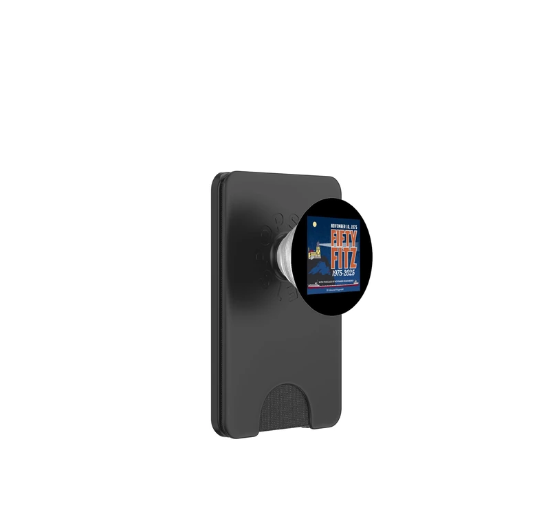 SS Edmund Fitzgerald Lake Superior Iron Ore PopSockets PopWallet for MagSafe