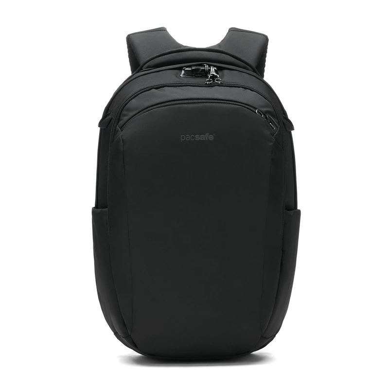 Pacsafe Unisex's V 26l Anti-Theft Tour Backpack, Jet Black, 26 Liter