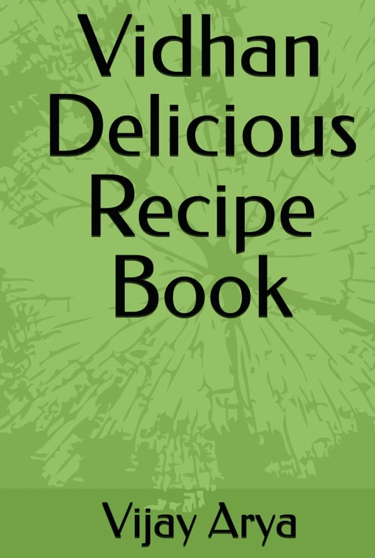 Vidhan Delicious Recipe Book