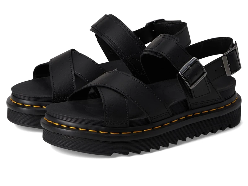 Dr. Martens Women's Voss Ii Sandal, Black Athena, 7 UK