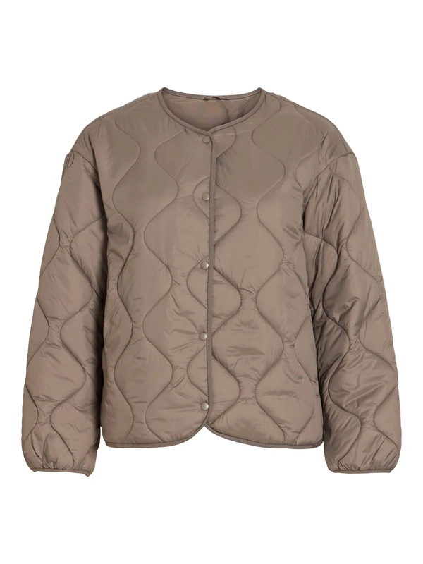 Vila Female Jacket Vidune Quilted, Falcon, 14