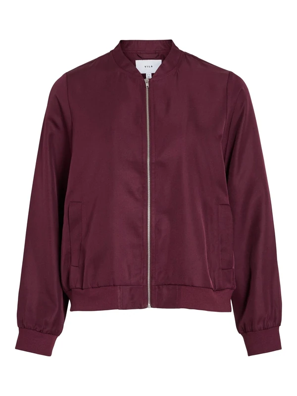 Vila Women's Vipapaya L/S Bomber Jacket Noos, FIG, numeric_34