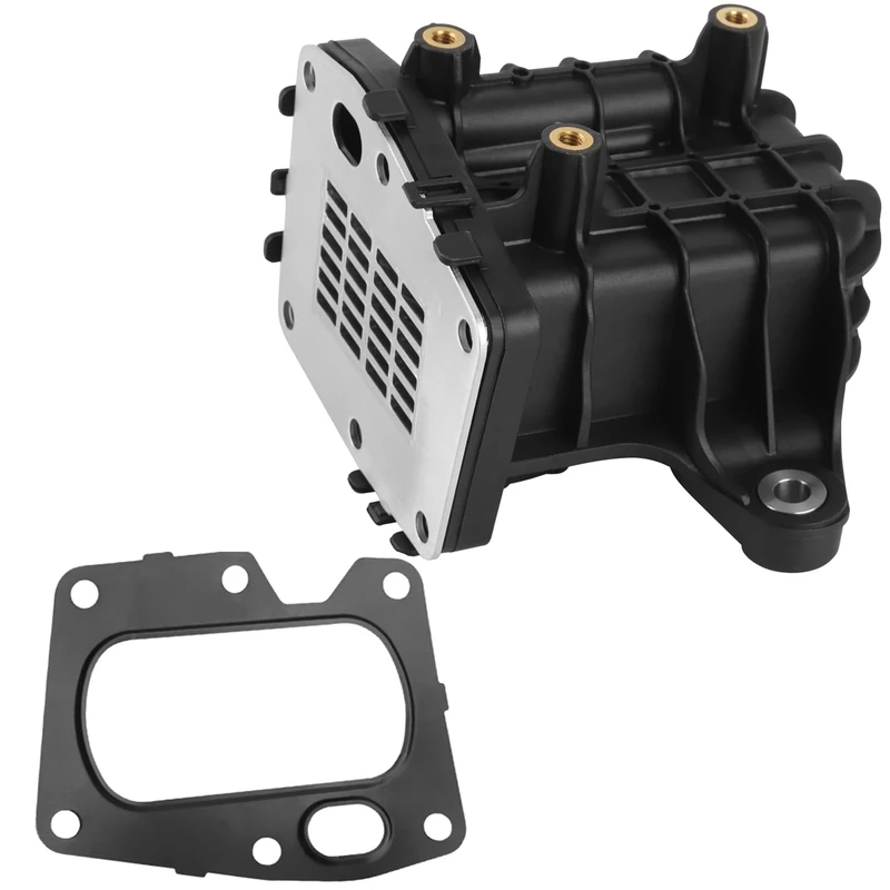 9678745680 EGR Cooler Housing with Gasket Replacement for Peugeot 308 3008 508 5008 Expert Boxer Citroen C4 II C5 III DS4 DS5 Ford Focus C-Max II Mondeo 9807593080 9820965980 - Image 1