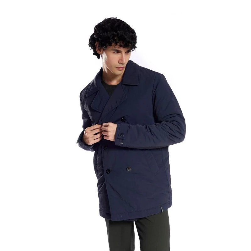 ICEPORT Men's Padded Jacket Mr Peacoat Blue - Image 1