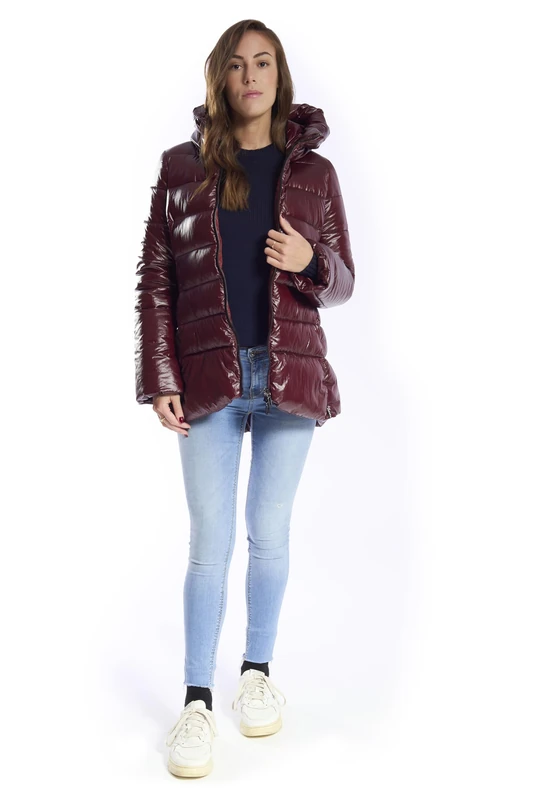 ICEPORT MIRANDA Women's Padded Jacket Burgundy - Image 1