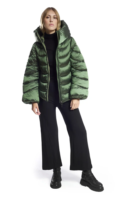 ICEPORT LA FURIOSA Women's Padded Jacket Metallic Green
