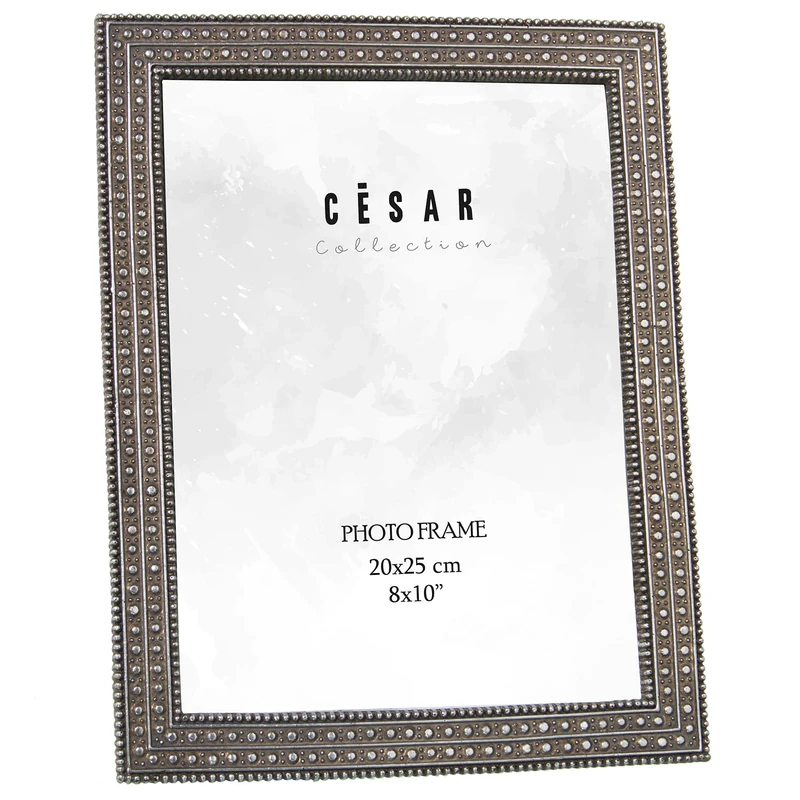 AlexandreHouse Resin Photo Holder 20 x 25 cm Plate EXT: 23.5 x 1.5 x 28 cm - Image 1