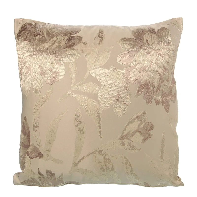 AlexandreHouse Cojin 45 x 45 cm with Cream Flowers Polyester 45 x 45 cm - Image 1