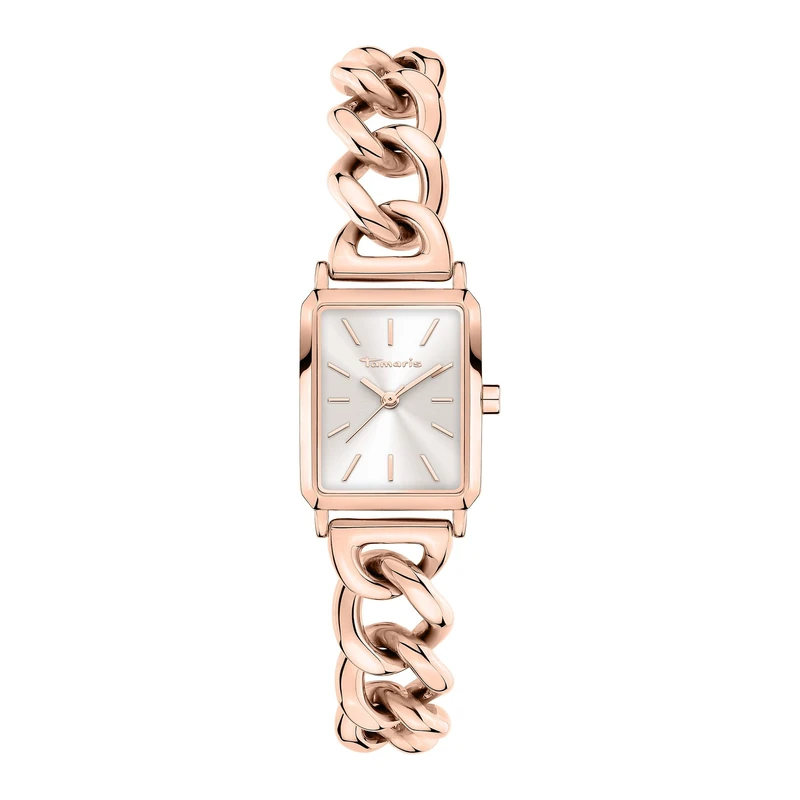 Tamaris TT-0173-MQ Women's Analogue Quartz Watch with Stainless Steel Strap, Rose Gold