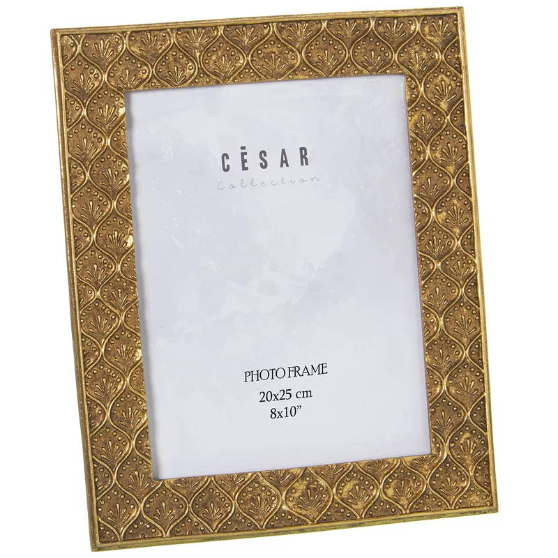 Dorado Resin Photo Frame 20 x 25 cm Ext: 26 x 1.5 x 30.5 cm