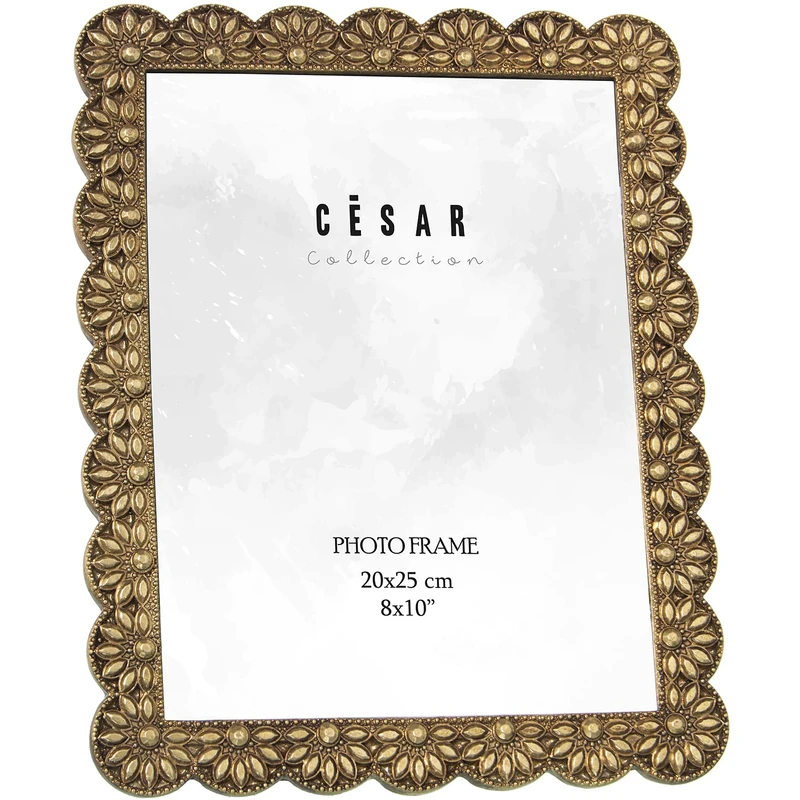 Dorado Resin Photo Holder 20 x 25 cm EXT: 23.5 x 1.2 x 28.5 cm - Image 1