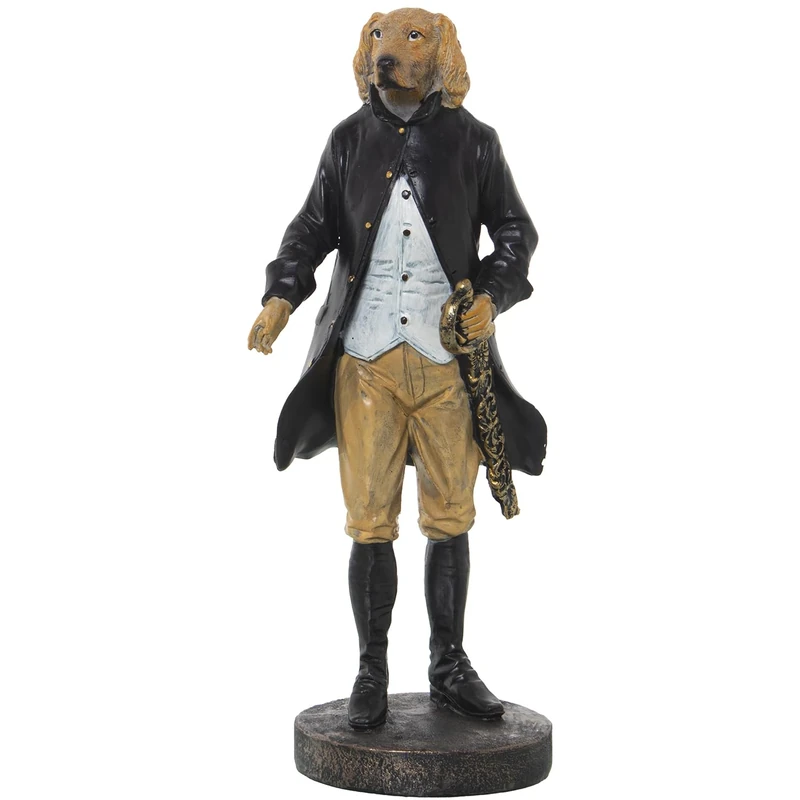 AlexandreHouse Perro Resin Figure C/Trail 12 x 11 x 31 cm