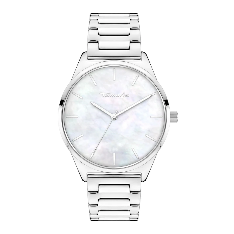 Tamaris TT-0175-MQ Women's Analogue Quartz Watch with Stainless Steel Strap, Silver