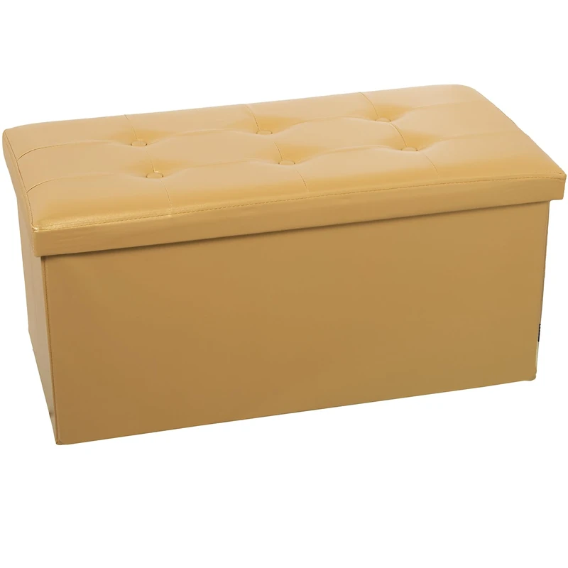 AlexandreHouse Pegable Polyester Dorado Almacenaje_77 x 38 x 38 cm - Image 1