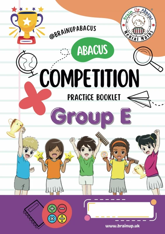 BUA Competition Practice Booklet Group E - Abacus Arithmetic Paper