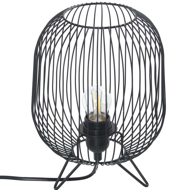 AlexandreHouse LÁMPARA SOBREMESA Metal 1XE27 MAX40W NO Included_°21X27CM