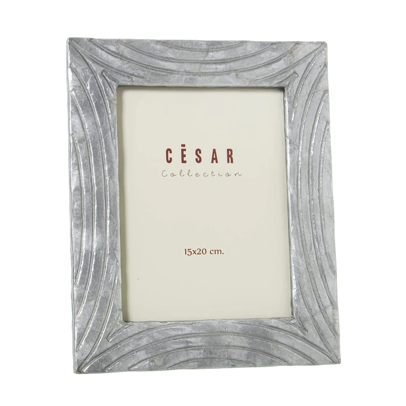 AlexandreHouse Nacar photo holder 15 x 20 cm grisrelieve - Image 1