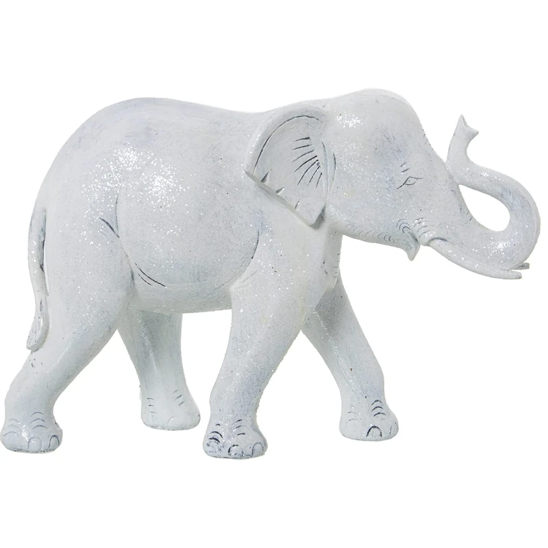 Resin Figure Elephant BLANCOENVEJECIDO 29X11X20CM - Image 1