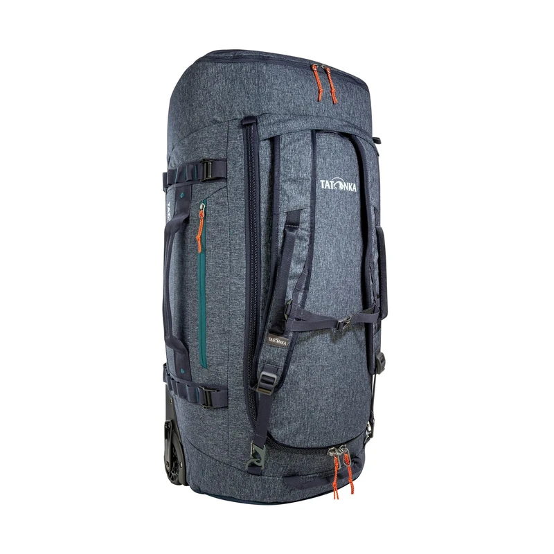 Tatonka Trolley Duffle Roller, 80 L, Foldable Travel Bag with Wheels and Backpack Function, Stows in Own Lid Pocket, 80 Litre Volume
