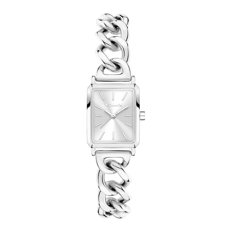 Tamaris TT-0171-MQ Women's Analogue Quartz Watch with Stainless Steel Strap, Silver