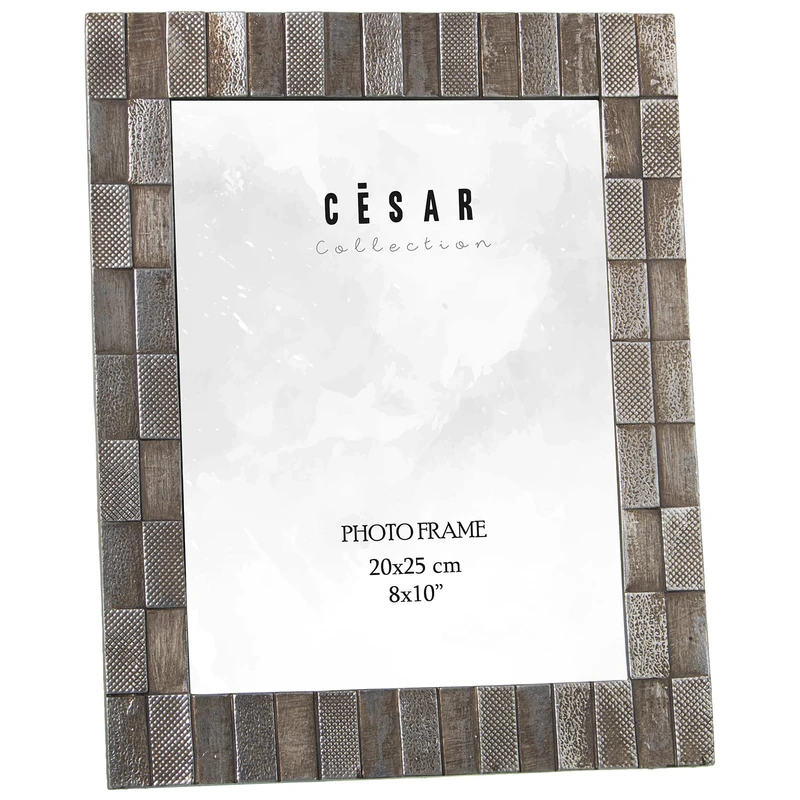 AlexandreHouse Resin Photo Holder 20 x 25 cm Plate Ext: 24.5 x 1.5 x 30 cm - Image 1