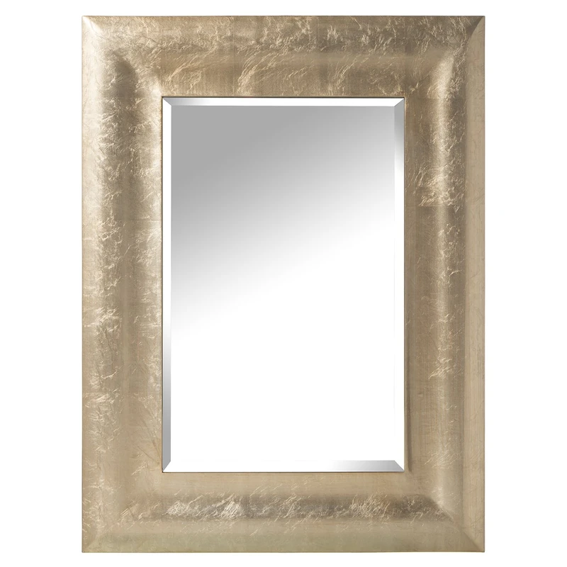 AlexandreHouse Espejo Madera Champagne 60 x 2 x 80 cm, Madera: DM - Image 1