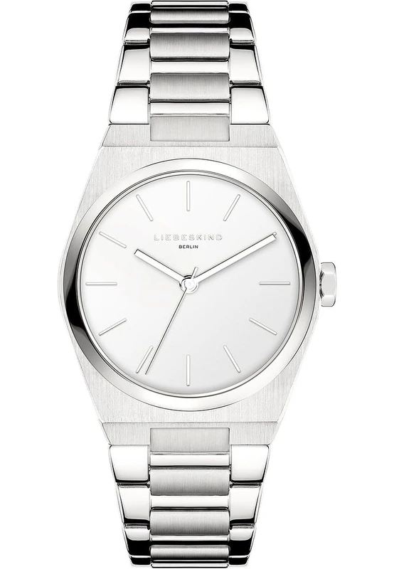 Liebeskind Berlin Women's Analogue Watch with Quartz Movement Stainless Steel, Silver, 34mm, Berlin Women's Analogue Watch with Quartz Movement Made of Stainless Steel