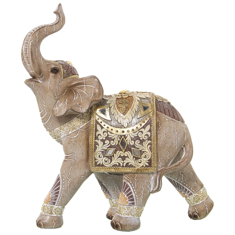 Orado Elephant Resin Figure, 27 x 11 x 31 cm