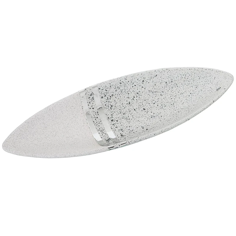 Ceramic Plateado Center/White 49 x 16 x 6 cm