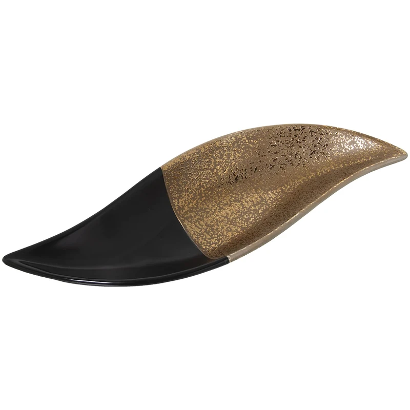 Ceramic Center Black/Gold 41 x 14 x 6 cm