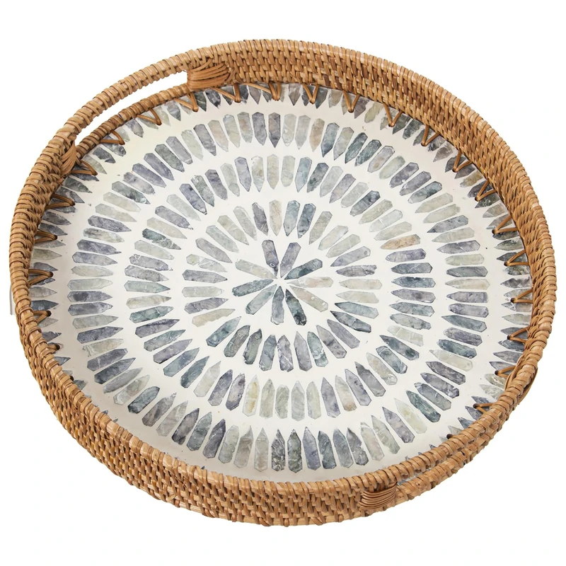 BANDEJA NÁCAR/Ratan_°33X5CM - Image 1